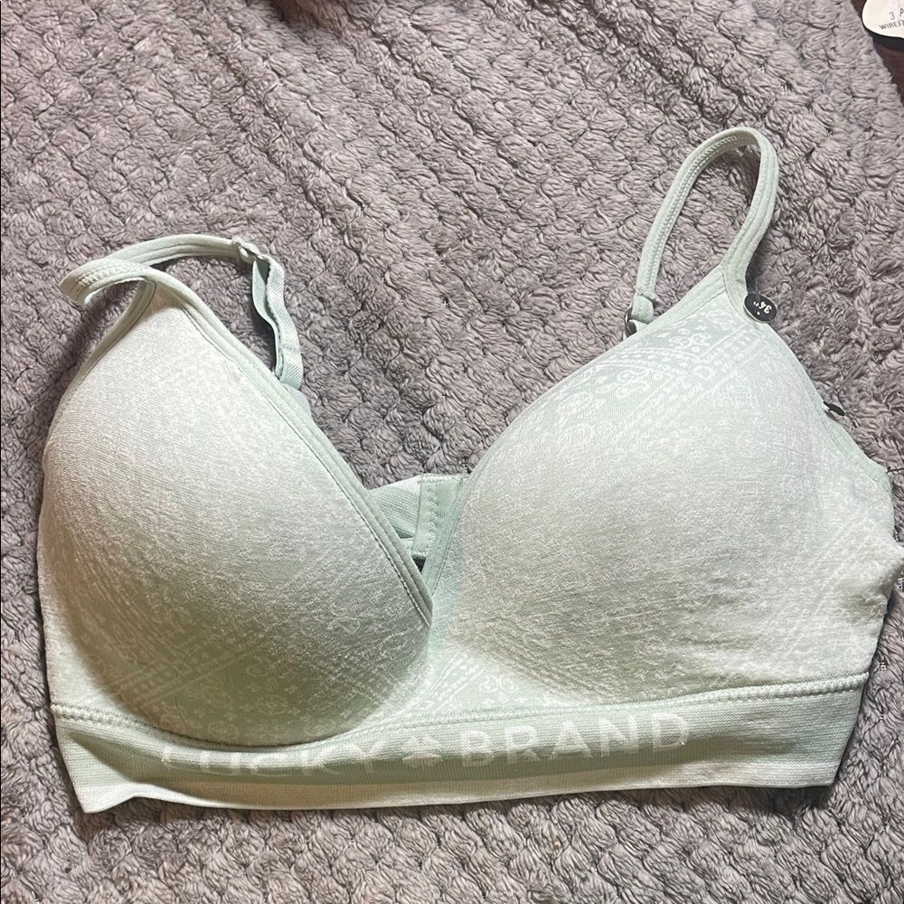 Lucky Brand Women's Mint Bra 34 C NWT